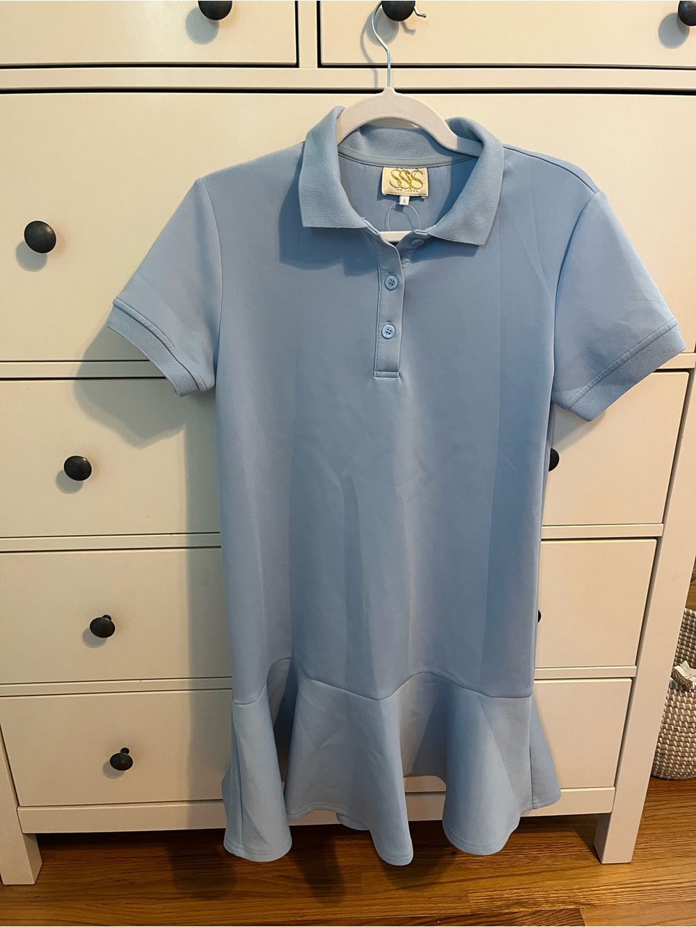 SSYS Polo Dress with Flounce Hem
